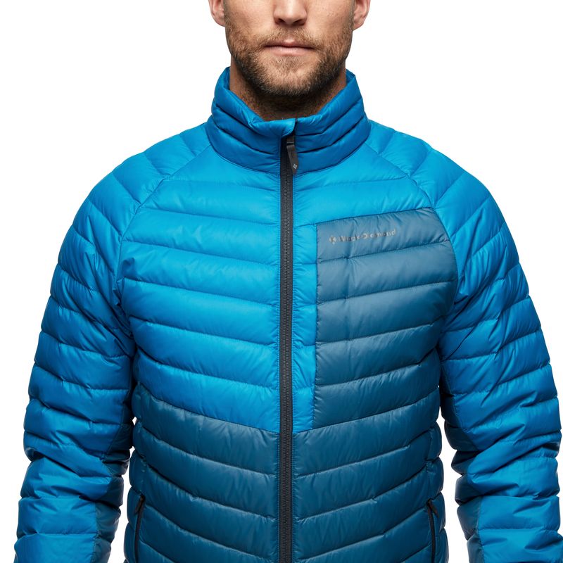 Black Diamond Access Down Men's Jackets Blue | ONZWS3824