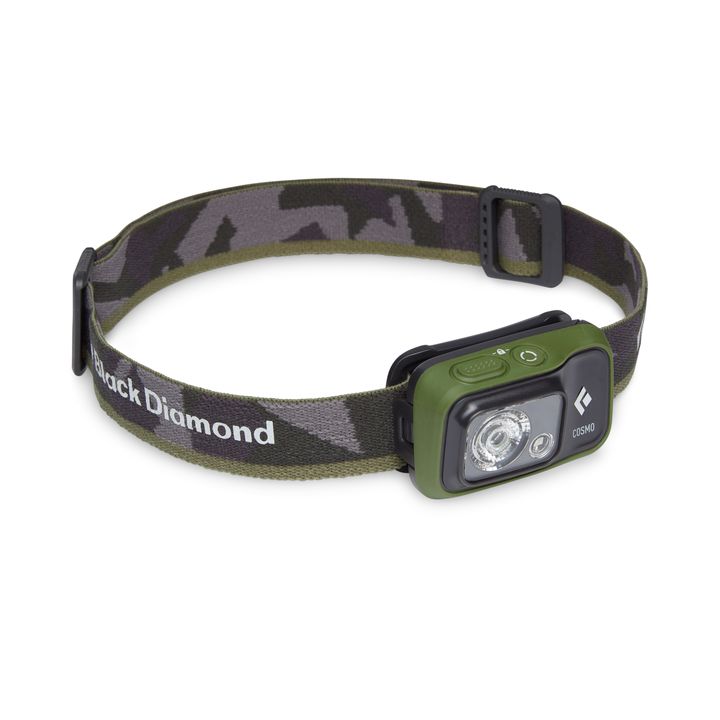 Black Diamond Cosmo 350 Unisex Headlamps Dark Olive | ZLGVH3165