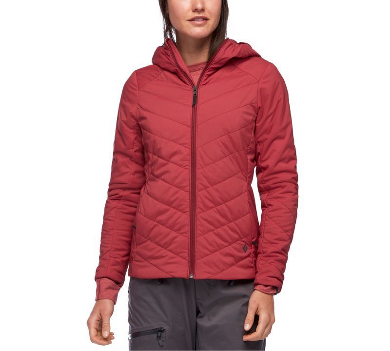 Black Diamond First Light Stretch Women's Jackets Red | HJTYR7459