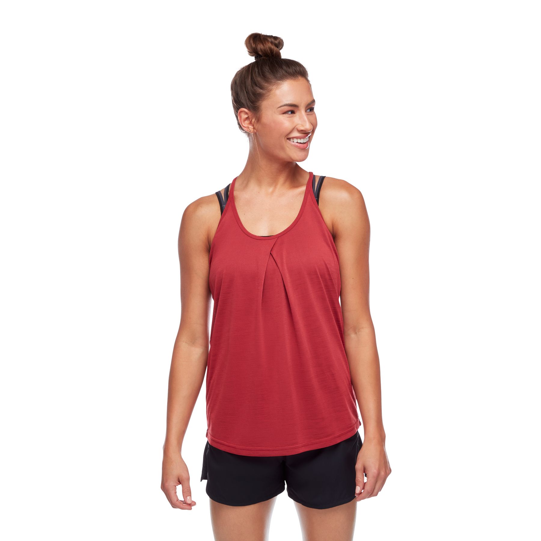 Black Diamond Friction Women's Tops Red | JHLEA8097