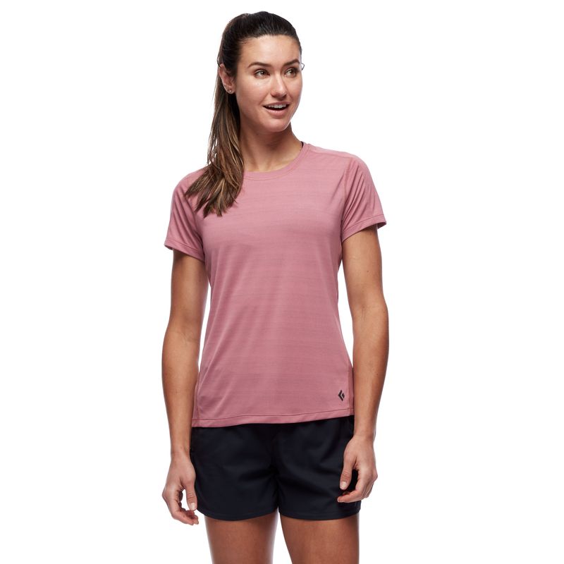 Black Diamond Genesis Tech Women's Tops Pink | SLKUJ6057