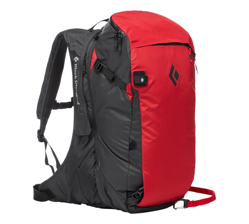 Black Diamond Jetforce Pro 25L Avalanche Air Unisex Pack Red | JYUWC4761