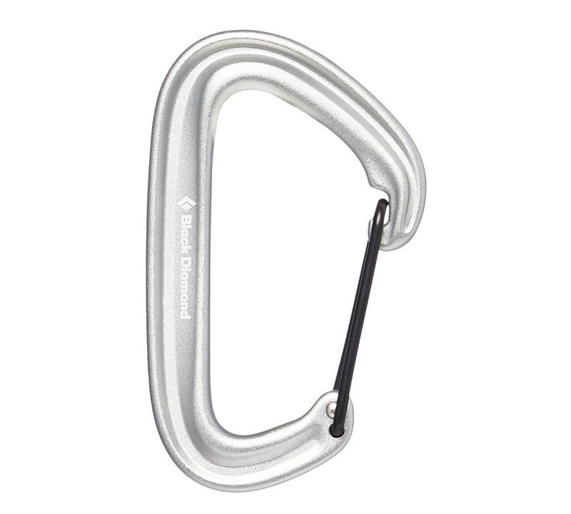 Black Diamond LiteWire Unisex Carabiners White | FCUEY1576