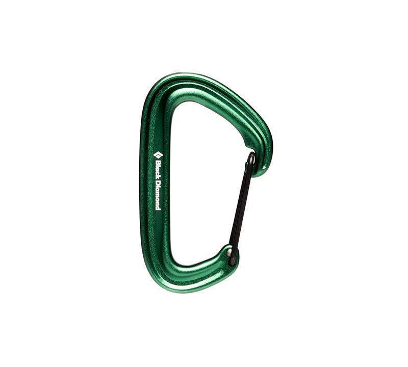 Black Diamond LiteWire Unisex Carabiners Green | FPXRM5302