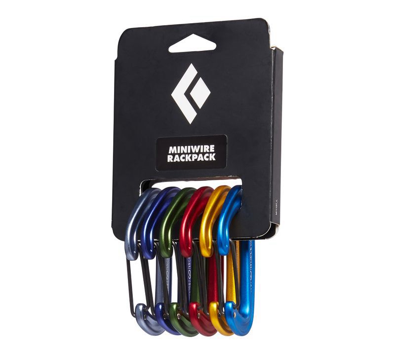 Black Diamond MiniWire Rackpack Unisex Carabiners Silver | ZGJNC7603