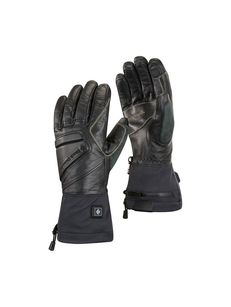 Black Diamond Solano Heated Unisex Gloves Black | VUFDA9135