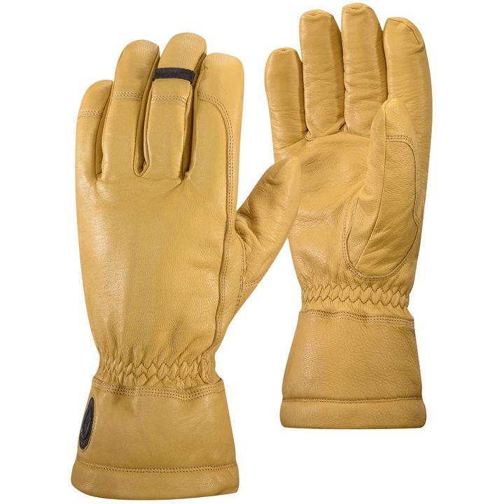 Black Diamond Work Unisex Gloves Beige | KJCAR0457