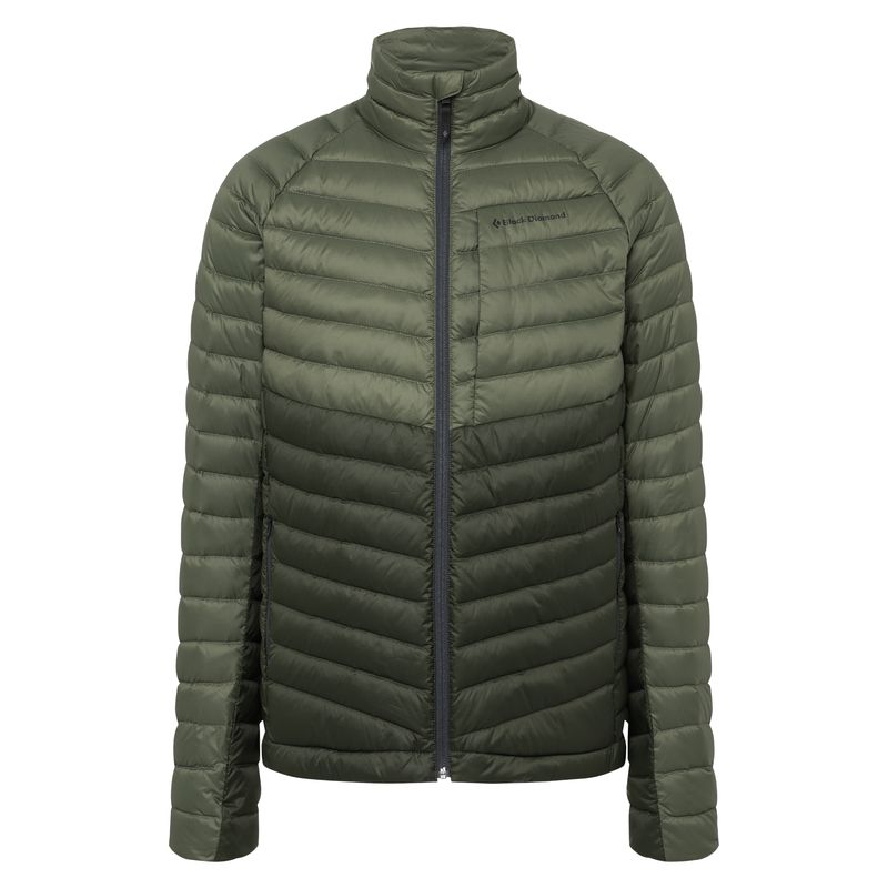 Black Diamond Access Down Men's Jackets Green | GQJNV3062