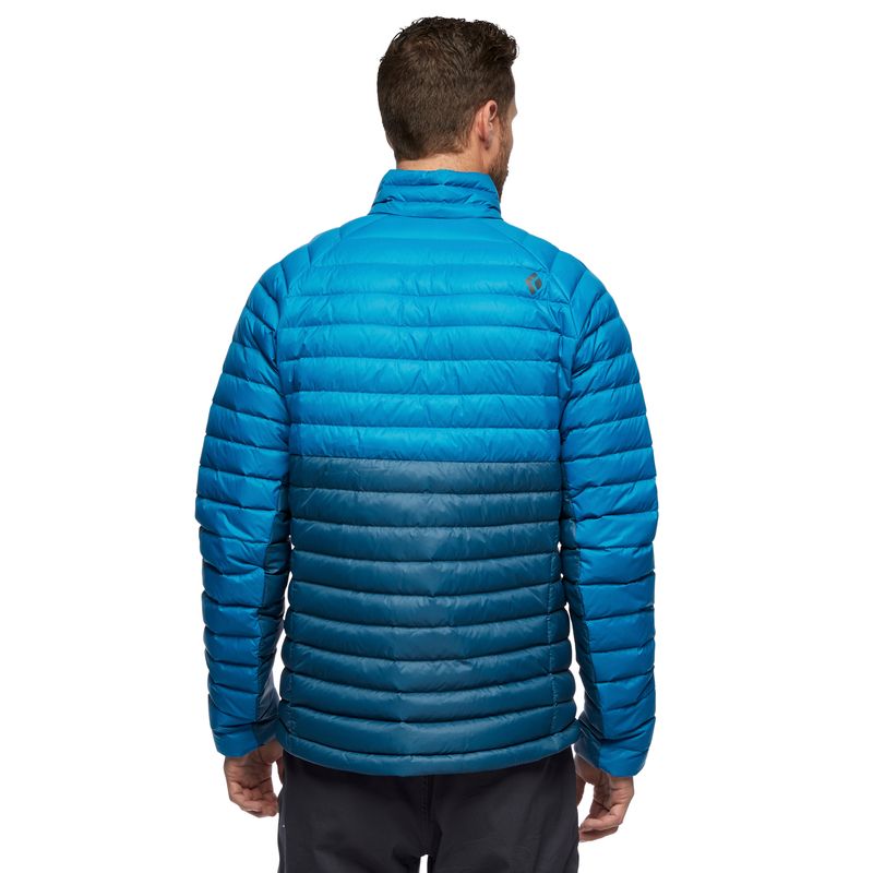 Black Diamond Access Down Men's Jackets Blue | ONZWS3824