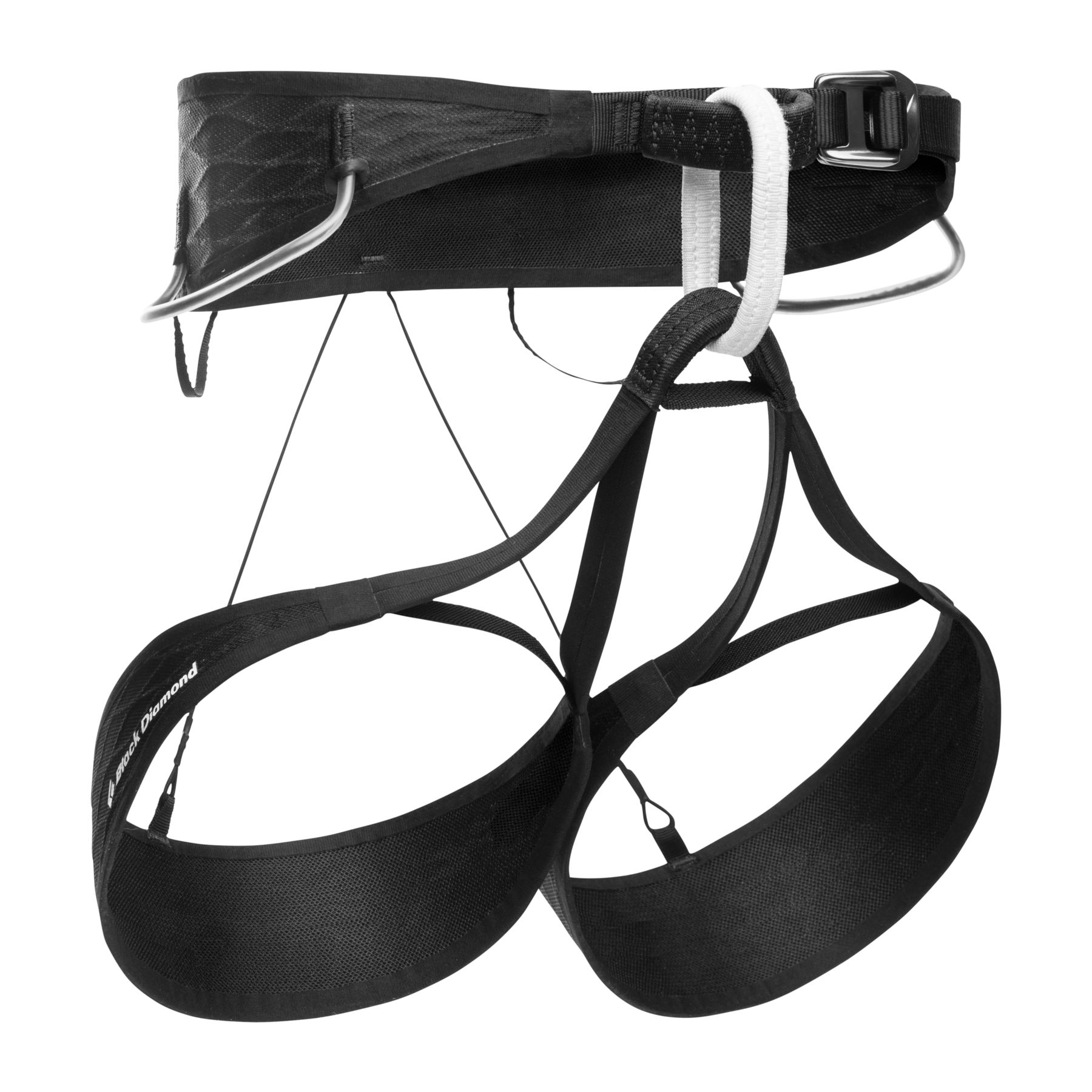 Black Diamond Airnet Men\'s Harnesses Black | PGHAL7810