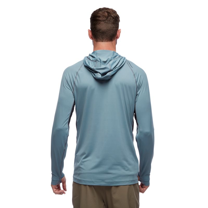 Black Diamond Alpenglow Pro Men's Tops Blue | BRQTJ3206