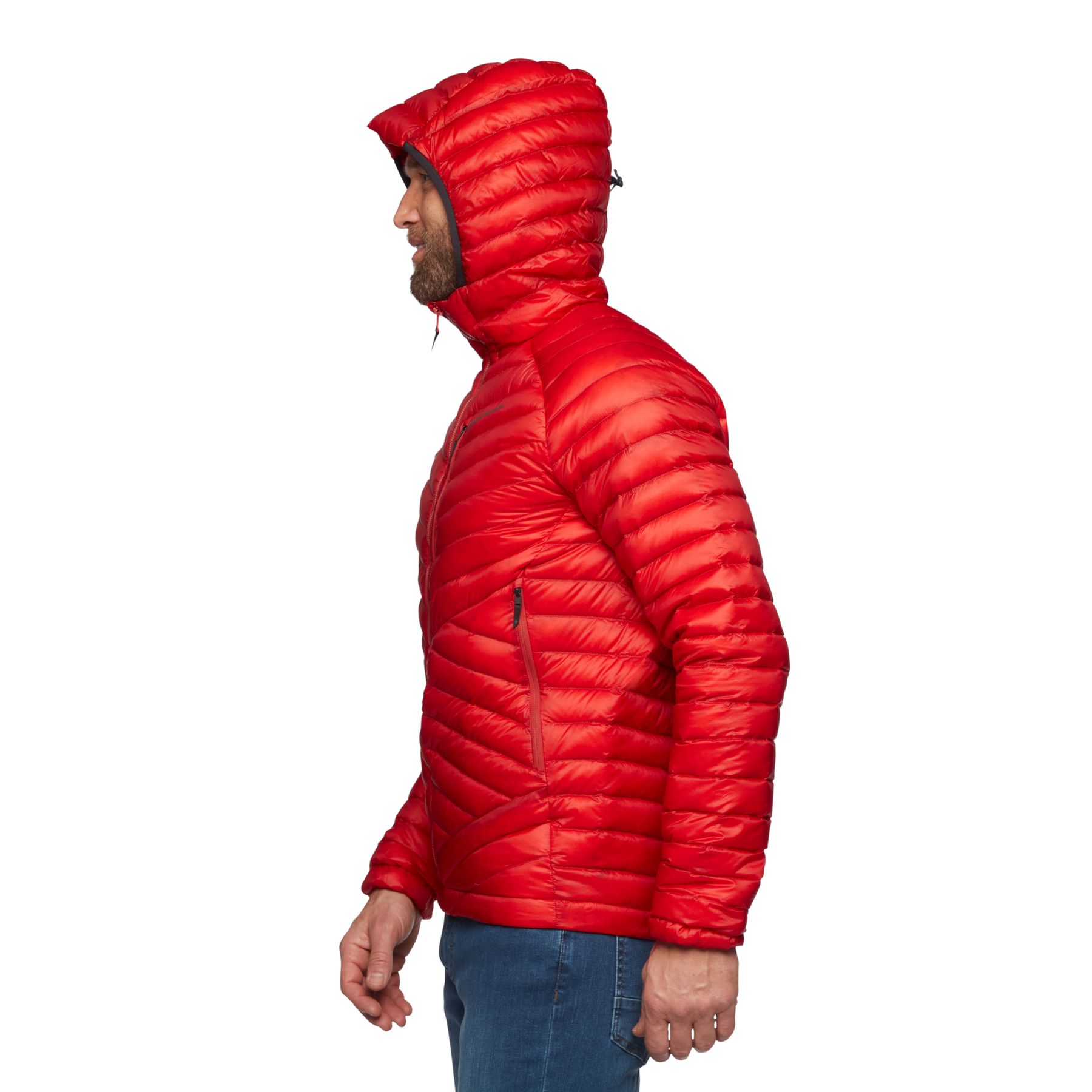 Black Diamond Approach Down Men's Jackets Red | SKXRO1308