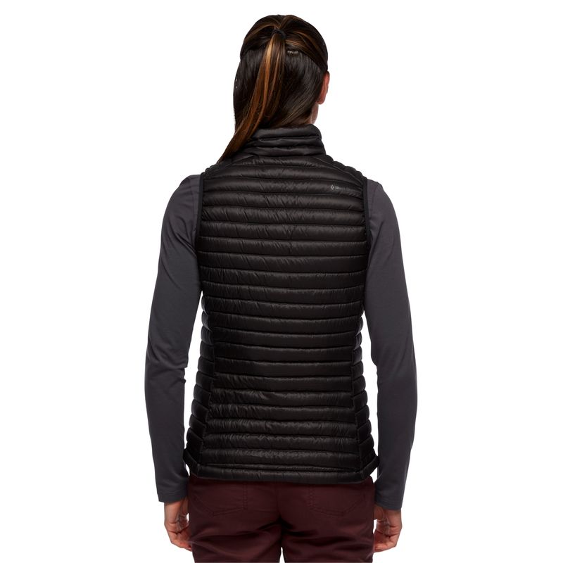 Black Diamond Approach Down Vest Women's Jackets Black | GEQXT6713