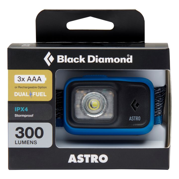 Black Diamond Astro 300 Unisex Headlamps Blue | CPIWF1804