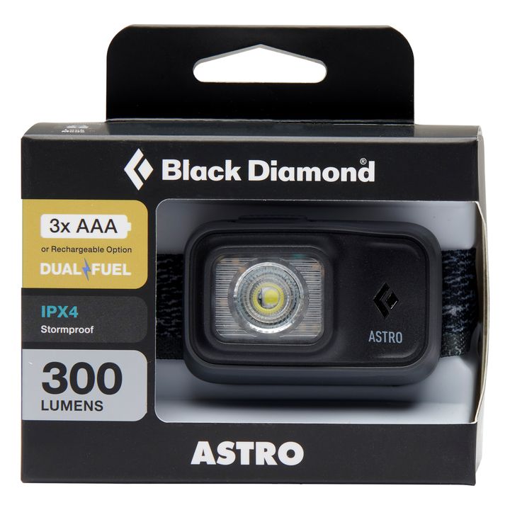 Black Diamond Astro 300 Unisex Headlamps Dark Grey | IOLVN6784