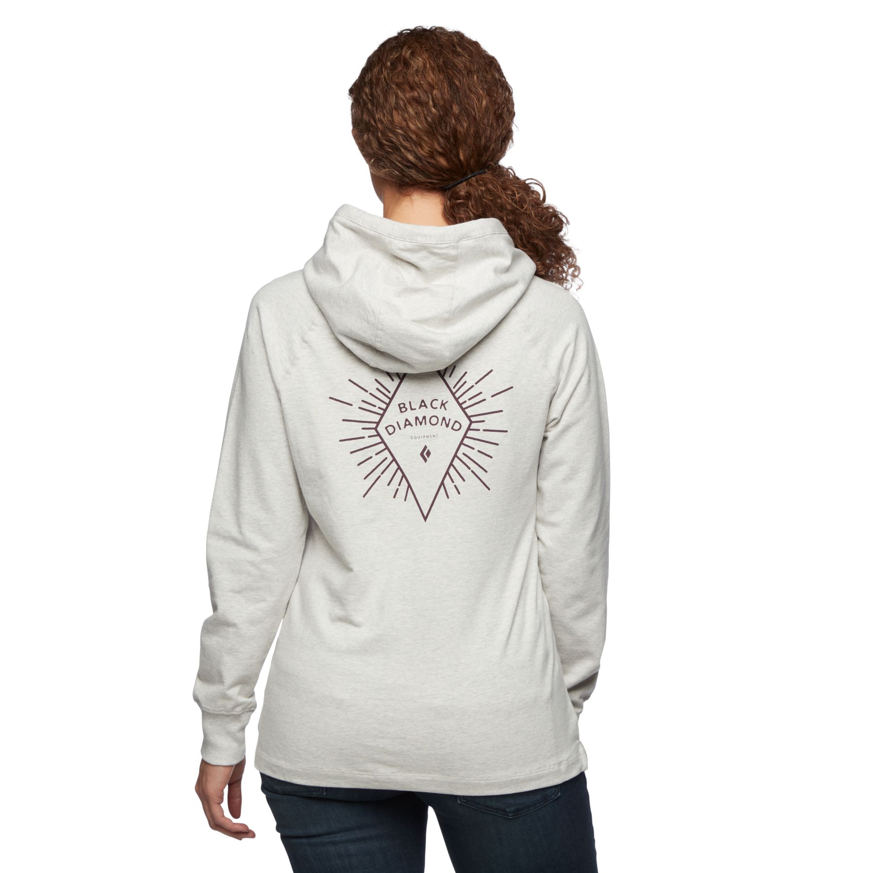 Black Diamond BD Rays Pullover Women's Tops White | BDICK1876