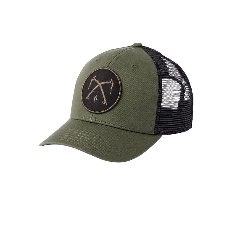 Black Diamond BD Trucker Hat Unisex Accessories Dark Green | XJUWI2501