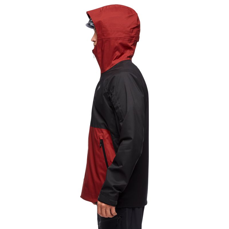 Black Diamond Boundary Line Insulated Men's Jackets Red | JLKDI7635