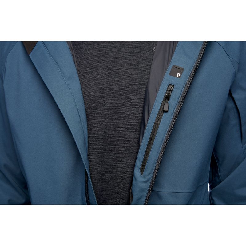 Black Diamond Boundary Line Insulated Men's Jackets Blue | WAFKC7329