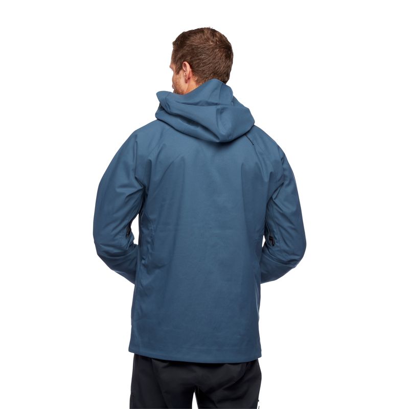 Black Diamond Boundary Line Insulated Men's Jackets Blue | WAFKC7329