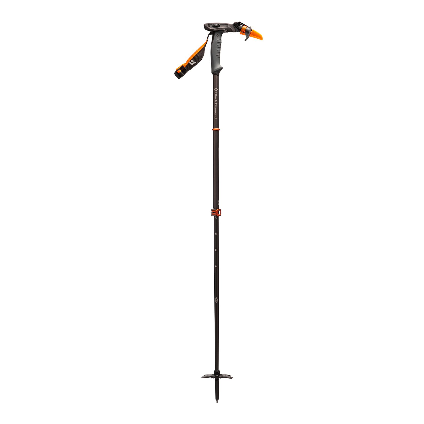 Black Diamond Carbon Whippet Unisex Ski Poles Orange | LYUCA1962