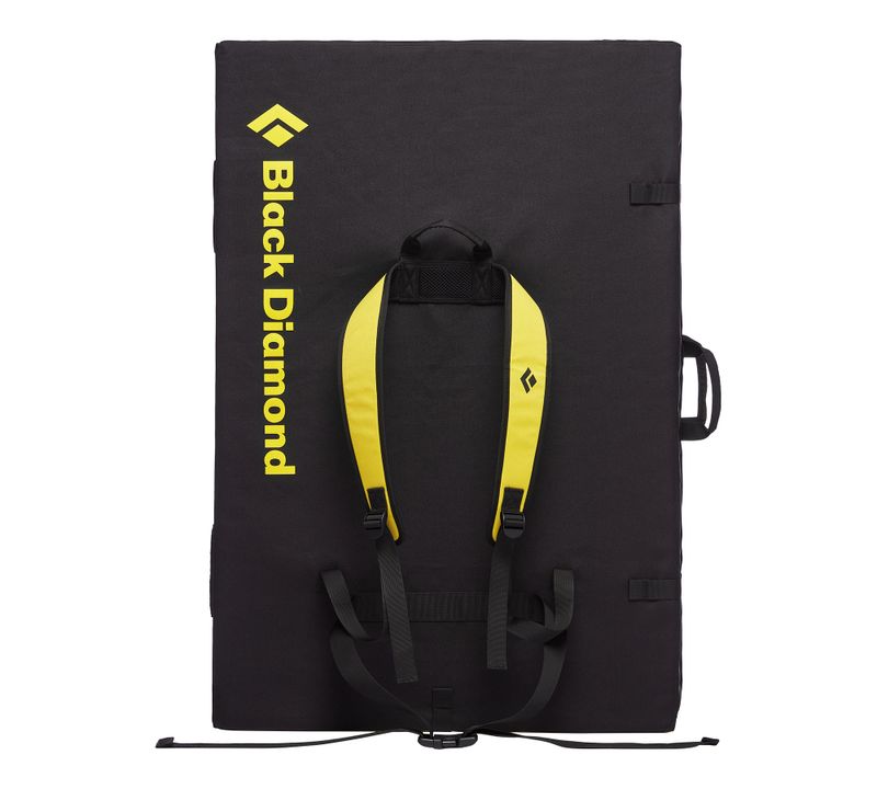 Black Diamond Circuit Crash Unisex Bouldering Pads Black / Lemon | IOWDA2710