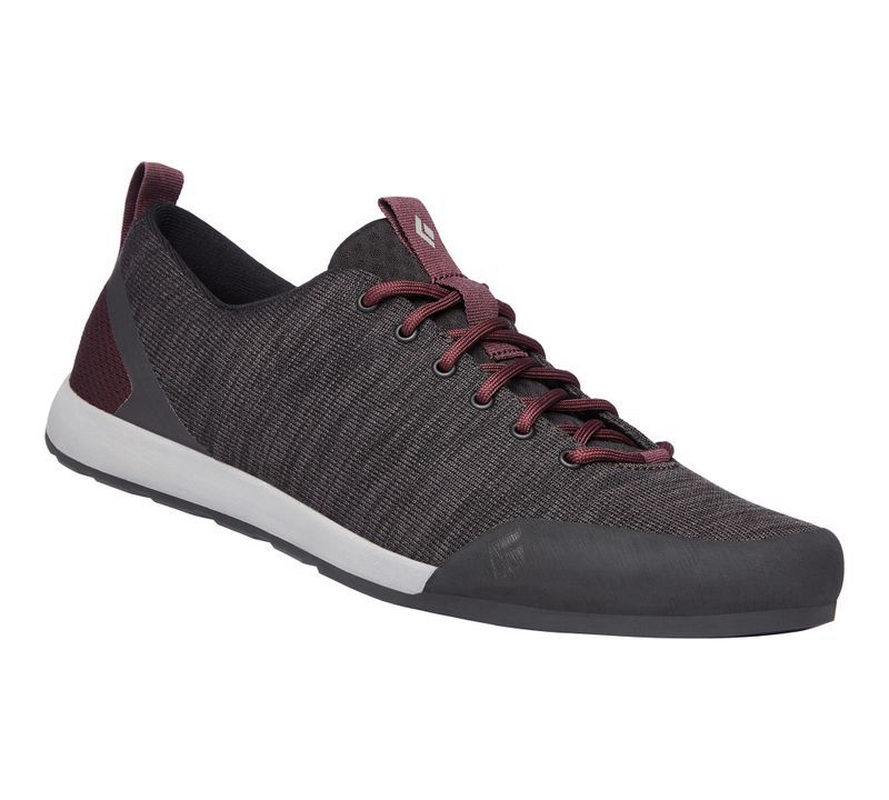 Black Diamond Circuit Women\'s Approach Dark Grey / Burgundy | SGIHF9162