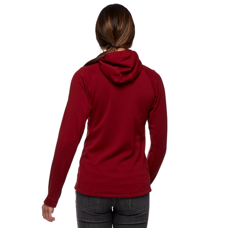 Black Diamond Coefficient Fleece Women's Jackets Red | FUJLN0582