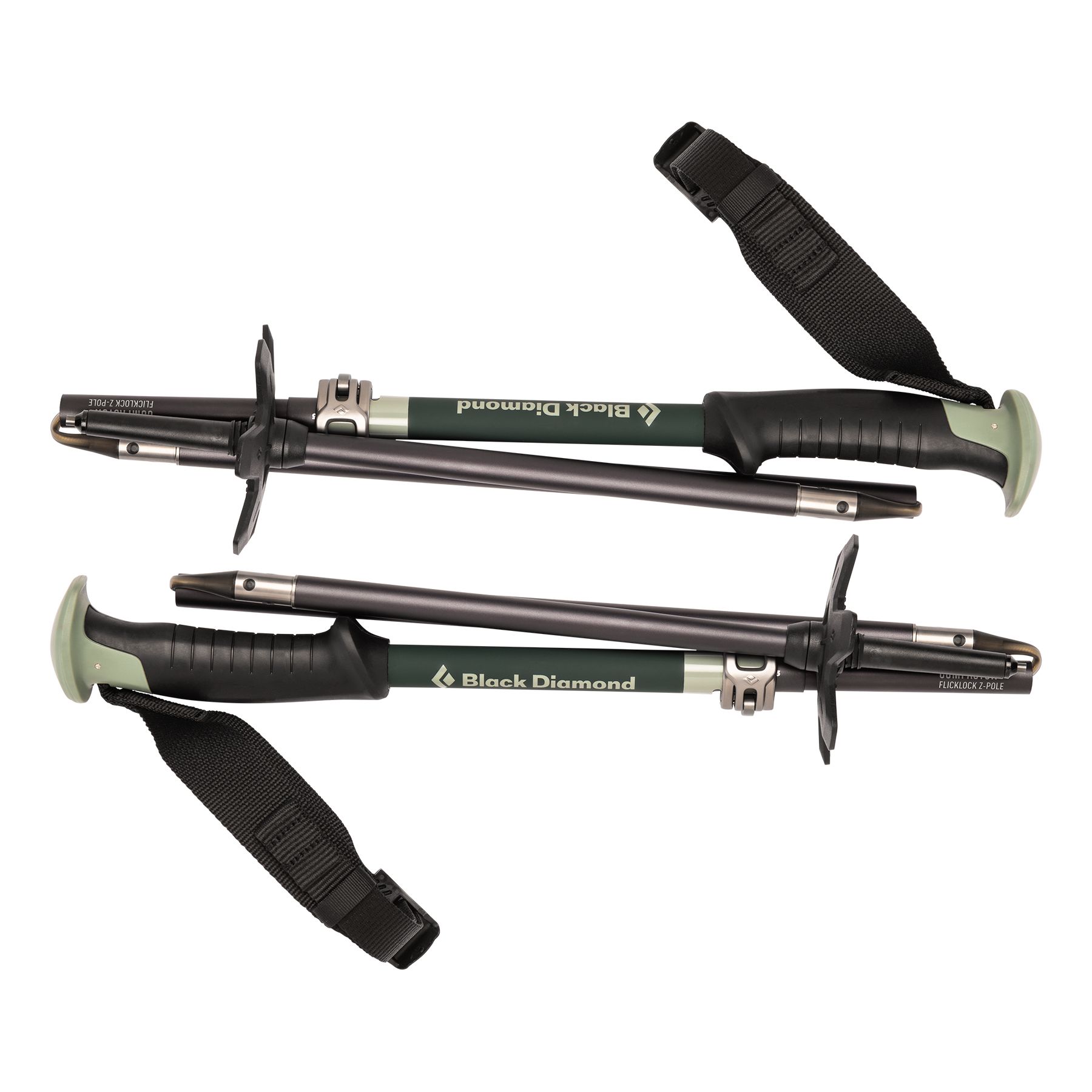 Black Diamond Compactor Unisex Ski Poles Light Green | RESYL4873