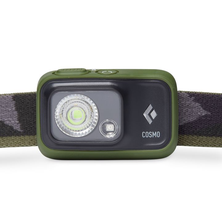 Black Diamond Cosmo 350 Unisex Headlamps Dark Olive | ZLGVH3165