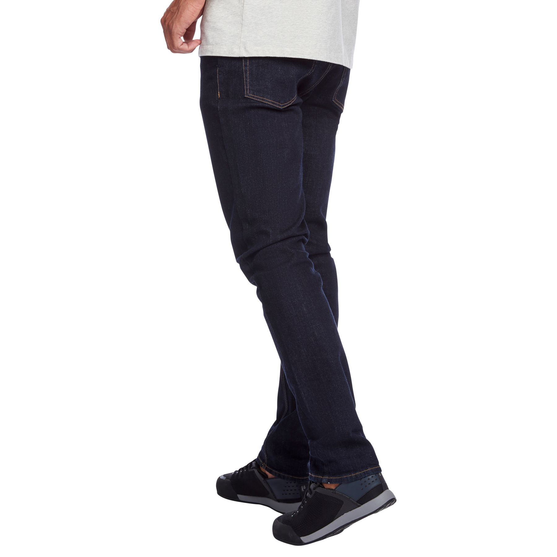 Black Diamond Crag Denim Men's Pants Black | IGMJE8506