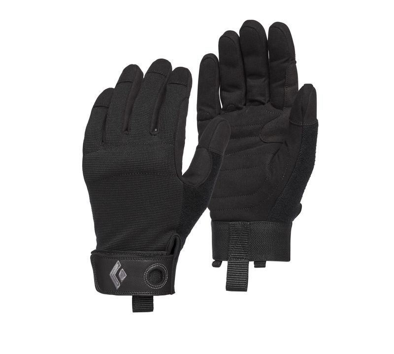 Black Diamond Crag Unisex Gloves Black | NFVQE4970