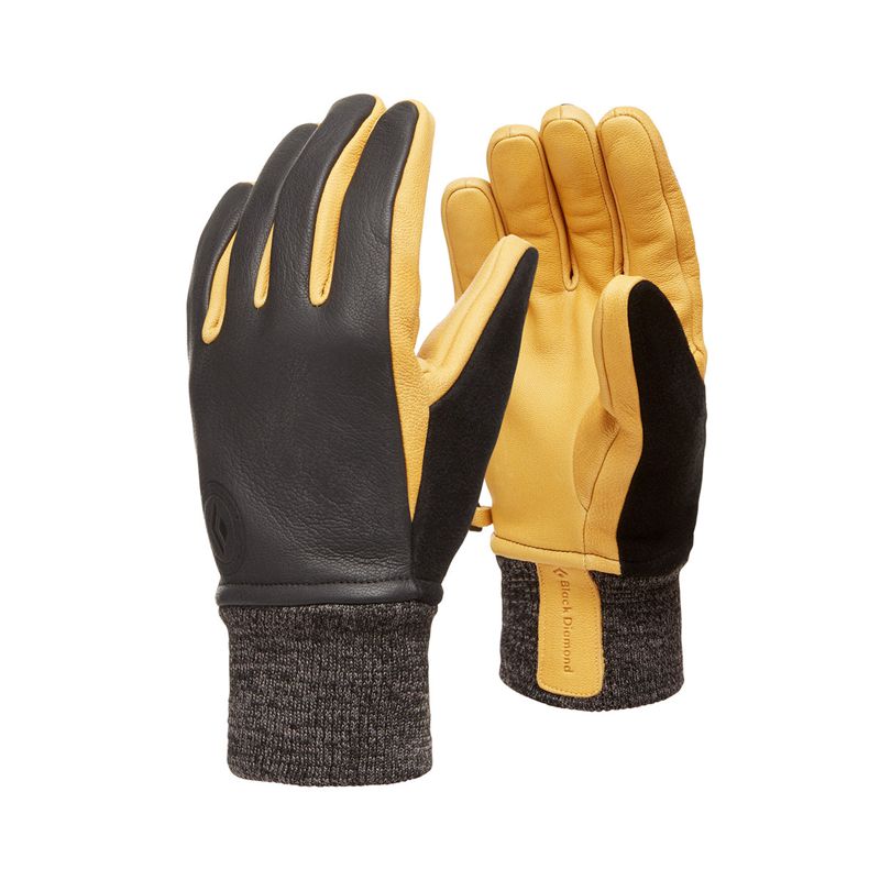 Black Diamond Dirt Unisex Gloves Beige | FWLSN5630