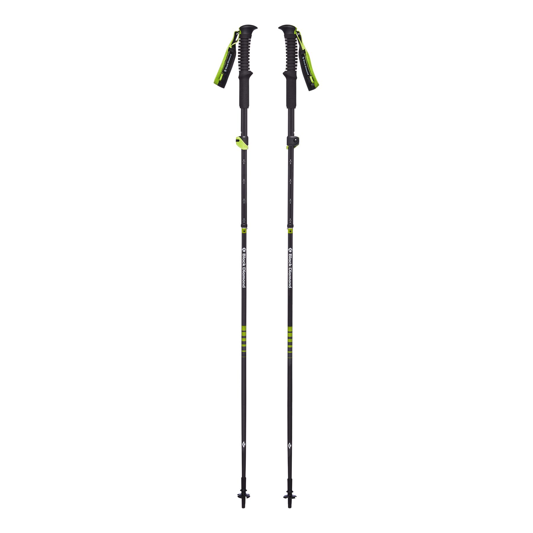 Black Diamond Distance Carbon FLZ-AR Unisex Trekking Poles Green | VBNWA3407