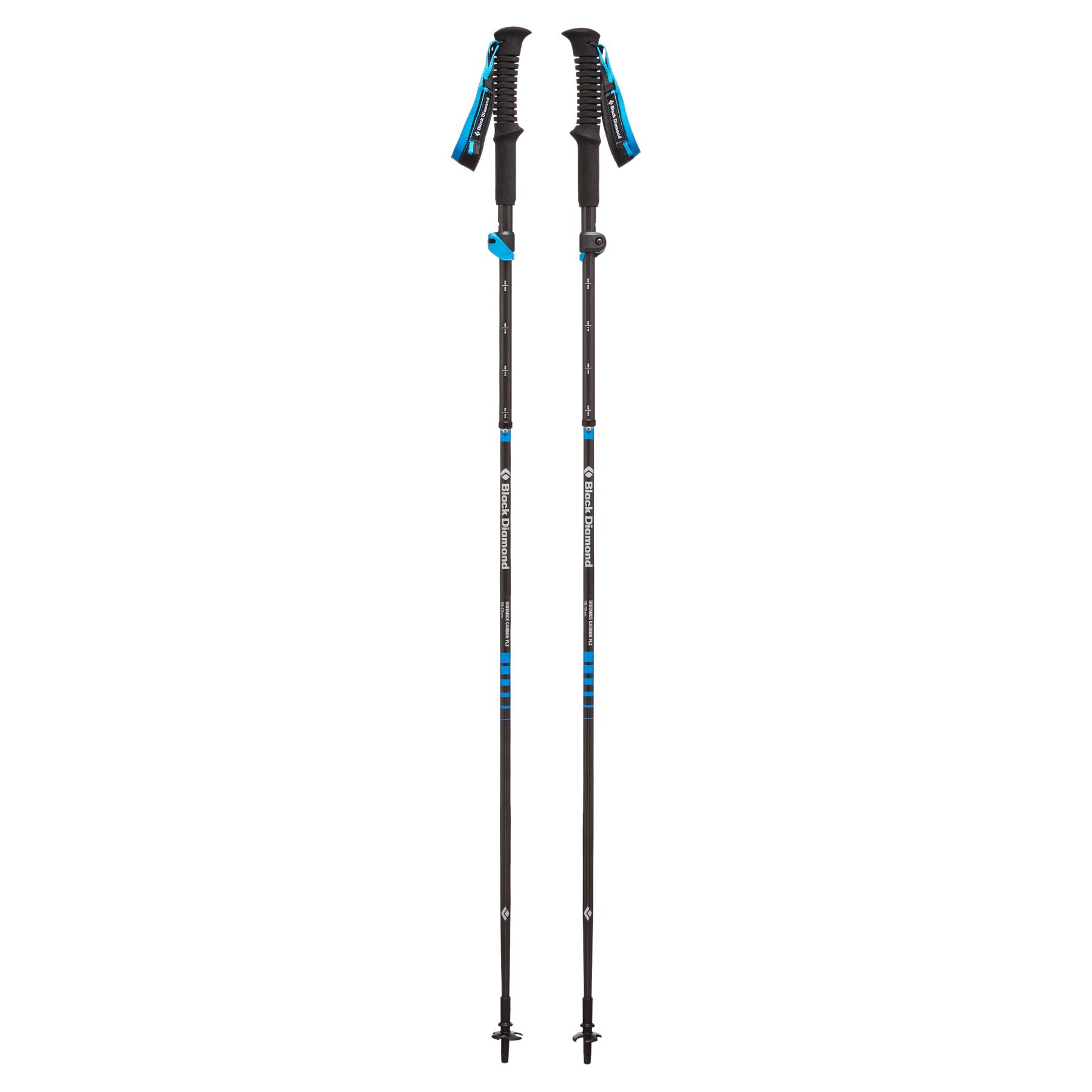 Black Diamond Distance Carbon FLZ Unisex Trekking Poles Blue | HVDSB9741