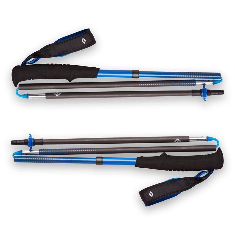 Black Diamond Distance Carbon Z Unisex Trekking Poles Blue | VHORZ1567