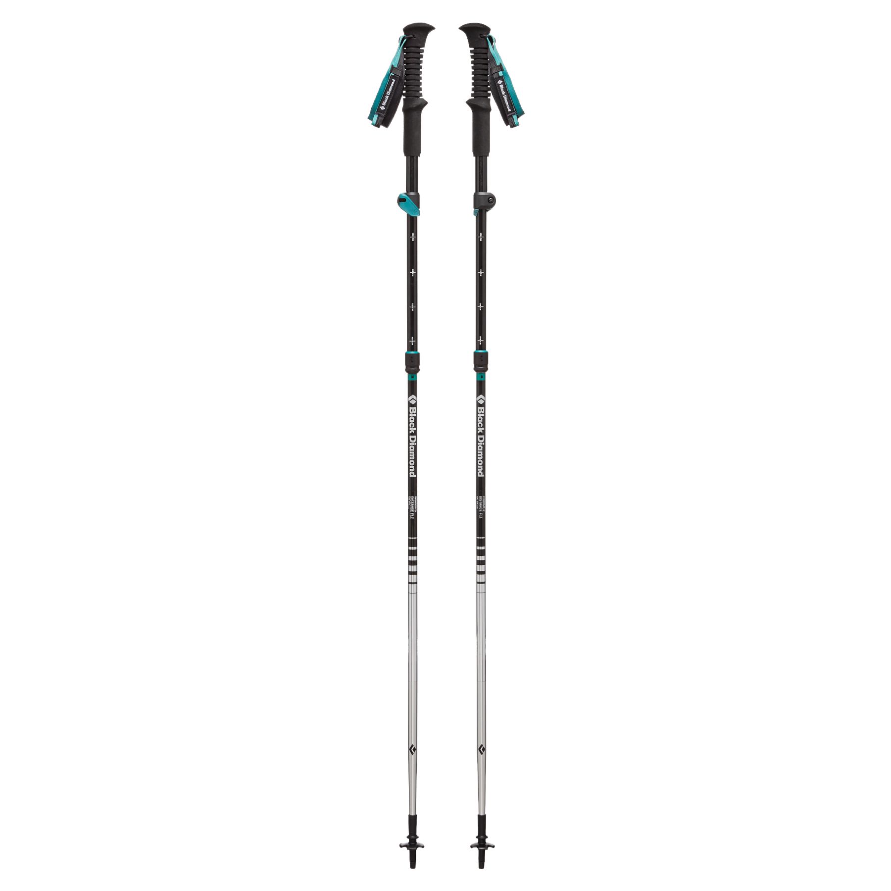 Black Diamond Distance FLZ Women's Trekking Poles Turquoise | IVLEX2047