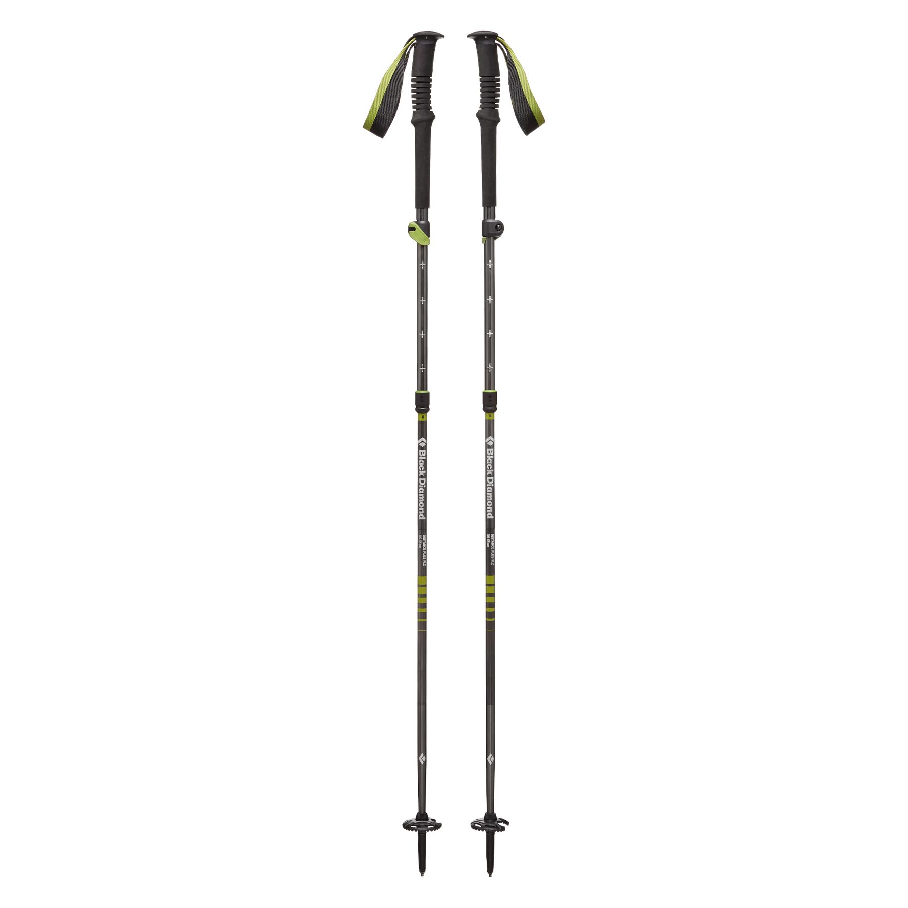 Black Diamond Distance Plus FLZ Unisex Trekking Poles Green | JYIWR6718