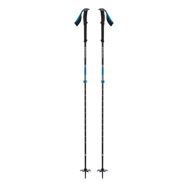 Black Diamond Expedition 2 Pro Unisex Ski Poles Black | ZJRHL9386