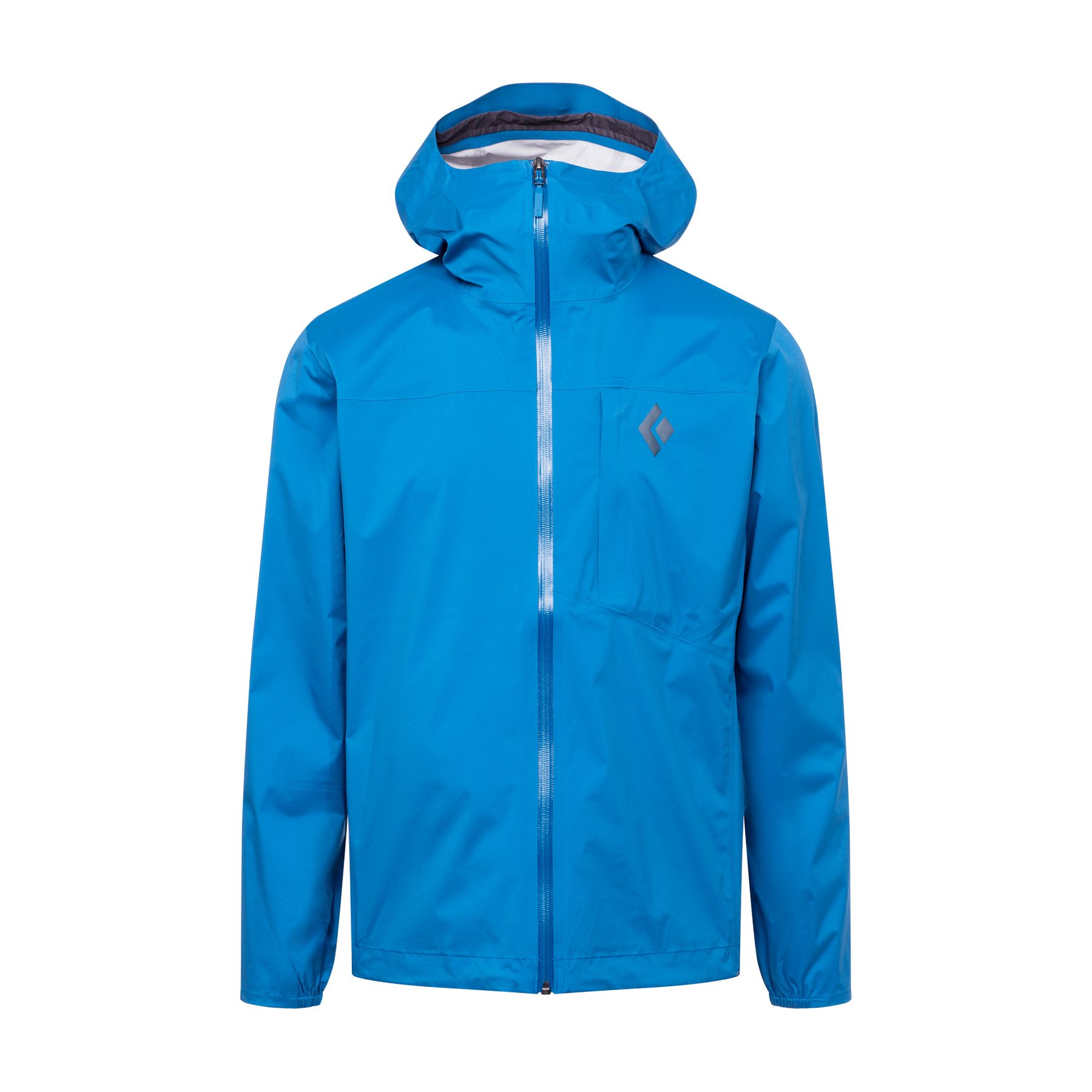 Black Diamond Fineline Stretch Rain Shell Men's Jackets Blue | KEAIM9635