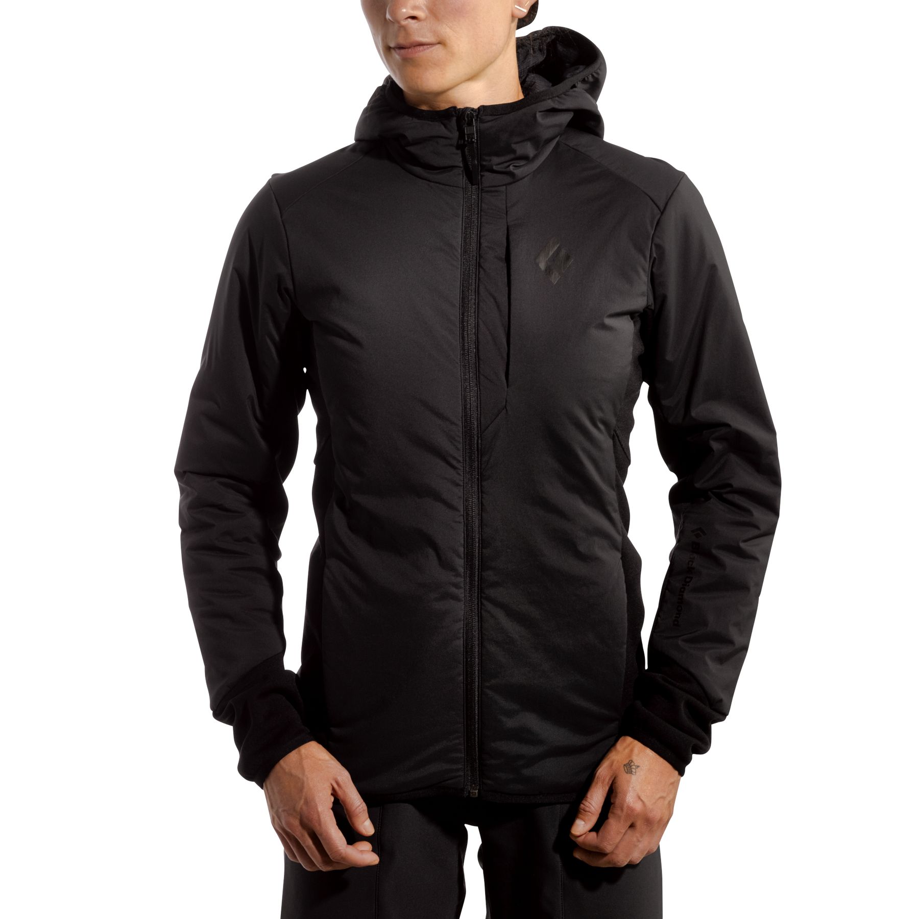 Black Diamond First Light Hybrid Women\'s Jackets Black | LBURZ2609