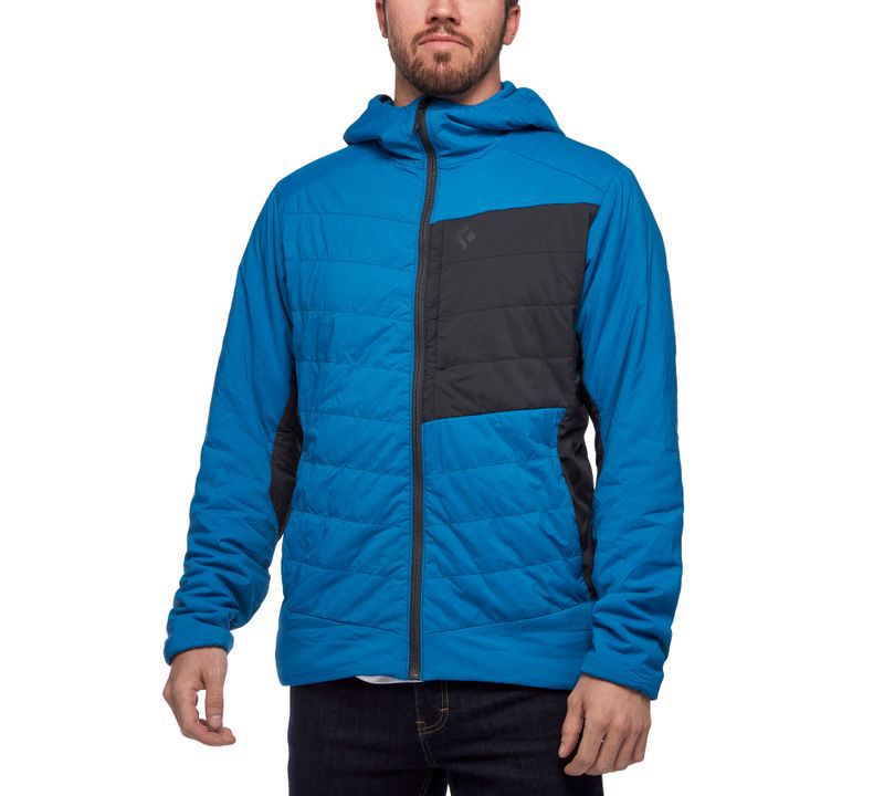 Black Diamond First Light Stretch Men's Jackets Blue | LMJDX7602