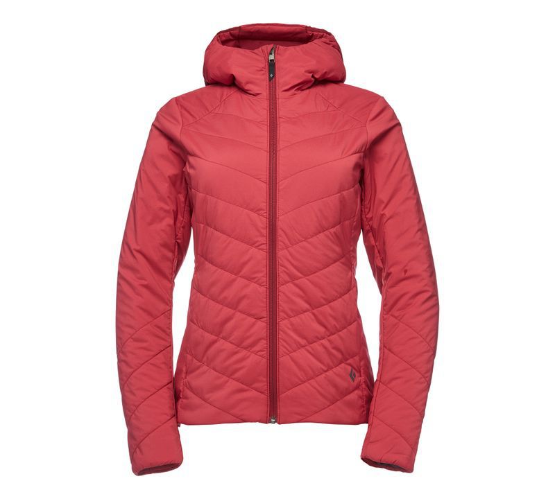 Black Diamond First Light Stretch Women's Jackets Red | HJTYR7459