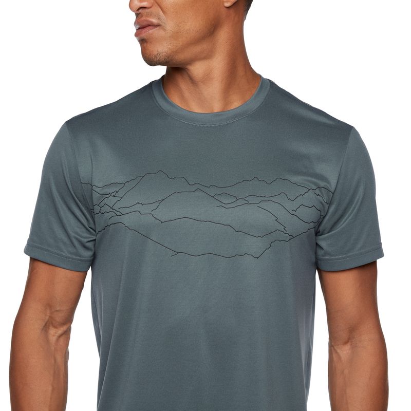 Black Diamond Genesis Tech Men's Tops Dark Green | XDRNF7120