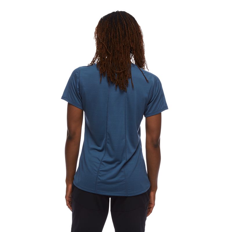 Black Diamond Genesis Tech Women's Tops Blue | LYERV4368