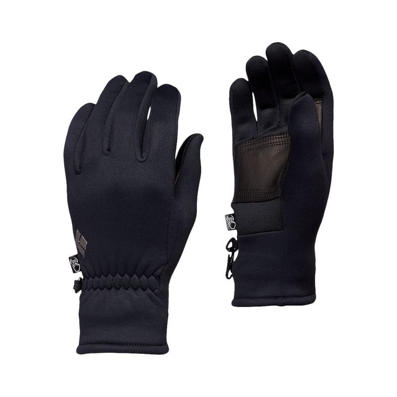 Black Diamond Heavyweight Screentap Unisex Gloves Black | BQVXI2456