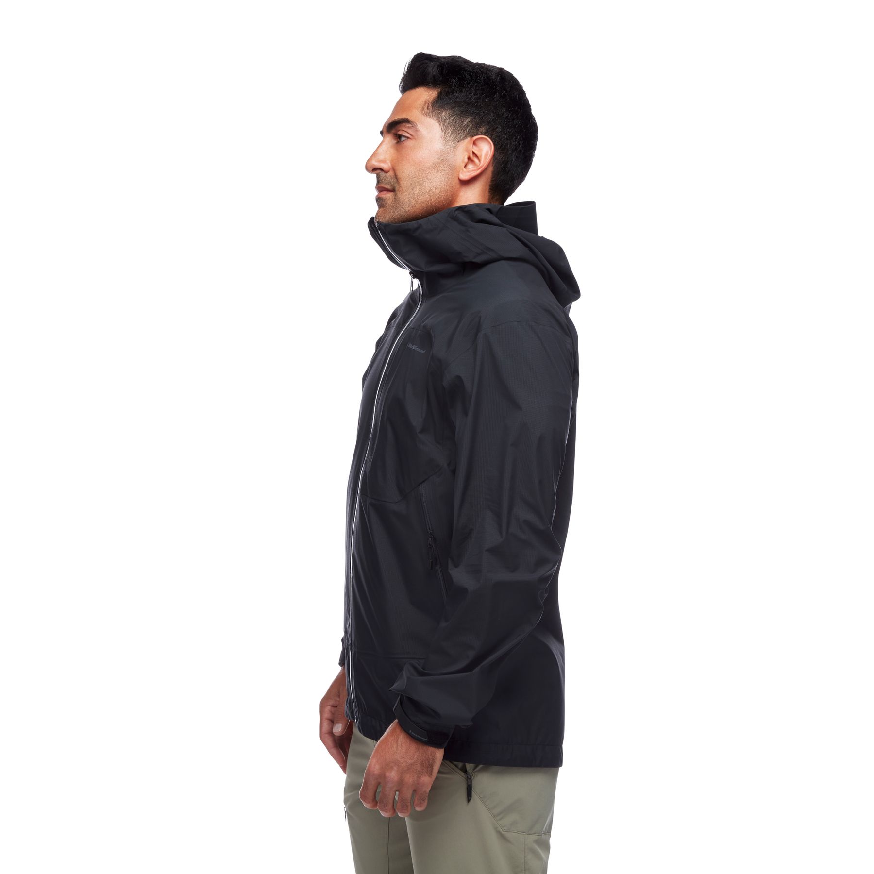 Black Diamond Highline Shell Men's Jackets Black | MXAJQ2971