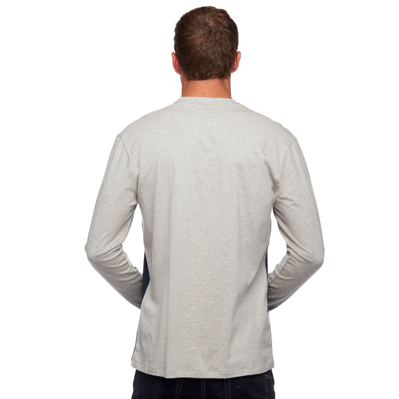 Black Diamond LS Campus Men's Tops Grey | TWQEG7361