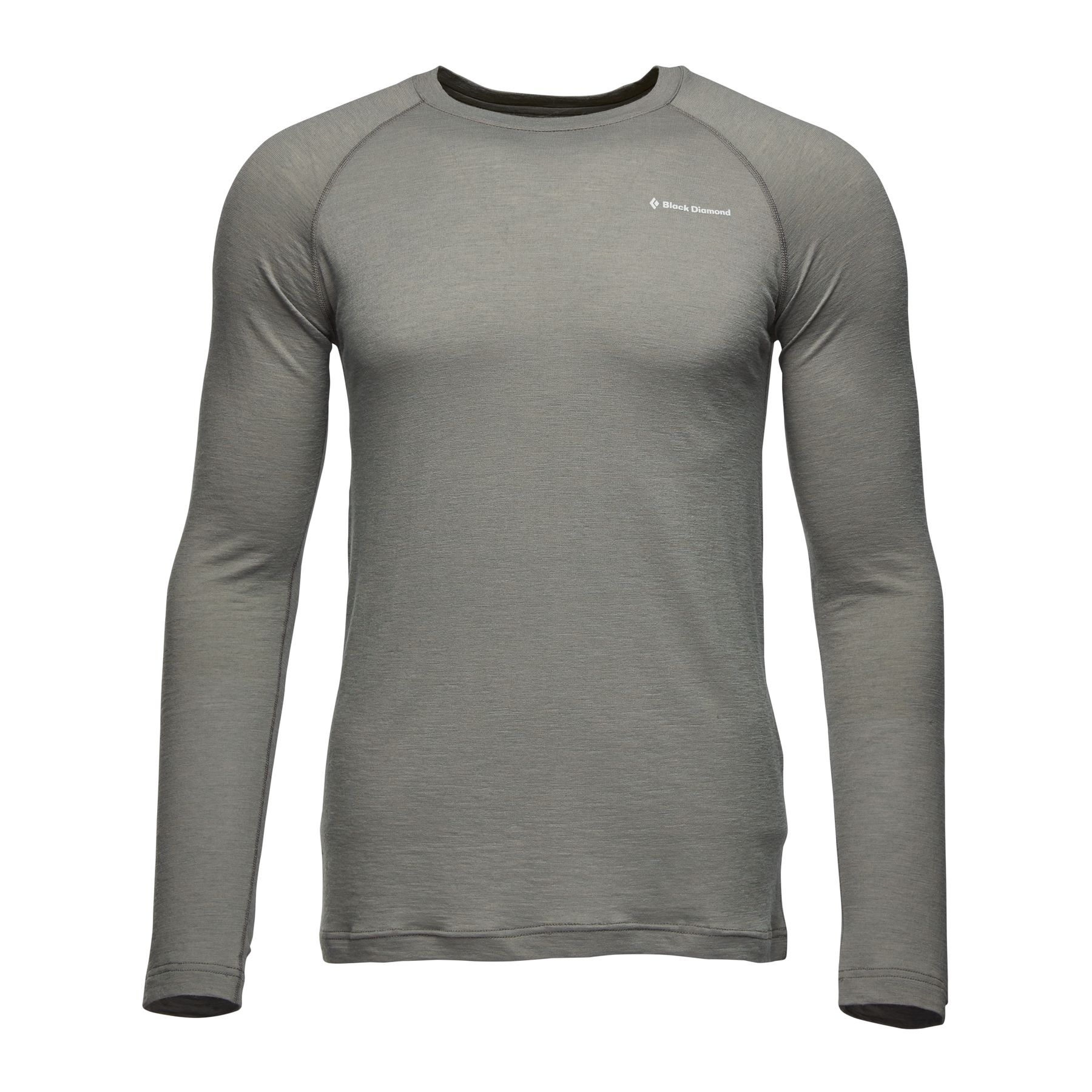 Black Diamond LS Rhythm Men's Tops Grey | QTEJH6293