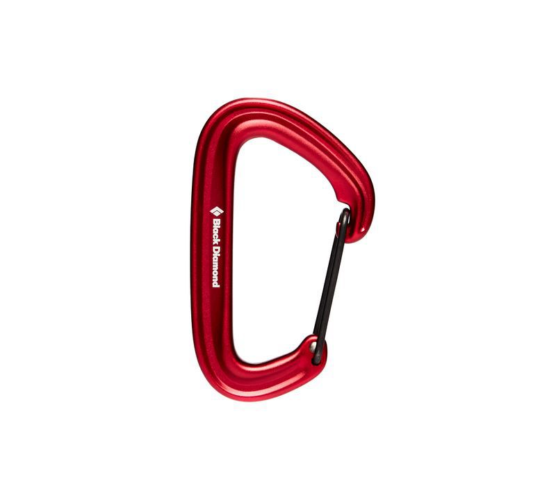 Black Diamond LiteWire Unisex Carabiners Red | SZVQP7091